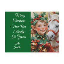 Bells Holly en Horse Christmas Elf