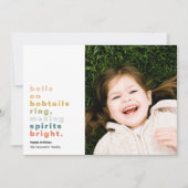 Bells sur Bobtails Carte photo de vacances (Devant)