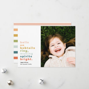 Bells sur Bobtails Carte photo de vacances