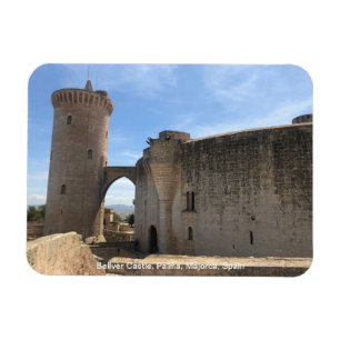 Bellver Castle, Palma, Majorca, Spanje op een Magneet