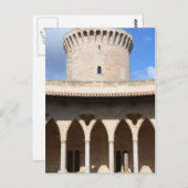 Bellver-kasteel Briefkaart (Voorkant / Achterkant)