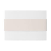 Belly Band Dusty Roos Wedding Uitnodigingen Wikkel (Achterkant Voorbeeld)