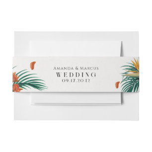 Belly Band Uitnodigingen Wikkel