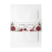 Belly Band Uitnodigingen Wikkel (Voorkant Voorbeeld)