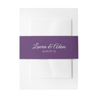 Belly Bands voor weddenschappen (plum / Paars)