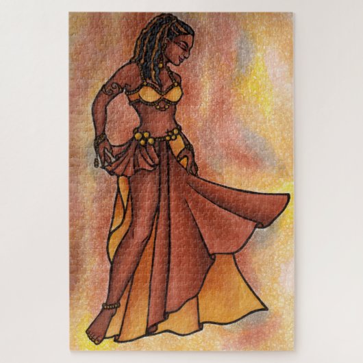 Belly Dance Goddess Legpuzzel (Verticaal)