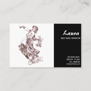 Belly Dance Instructor Visitekaartje
