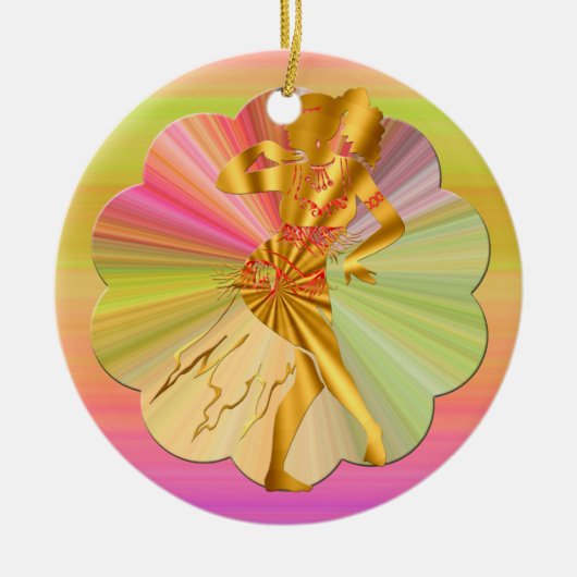 Belly Dance Keramisch Ornament (Voorkant)