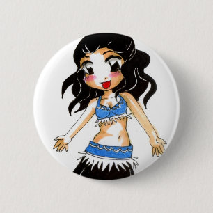 Belly dance - Noe Ronde Button 5,7 Cm