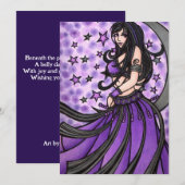 Belly Dancer Birthday-kaarten Feestdagenkaart (Voorkant / Achterkant)