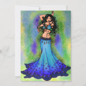 Belly Dancer Birthday-kaarten Feestdagenkaart (Voorkant)