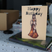 Belly Dancer Birthday-kaarten Kaart