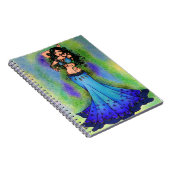 Belly Dancer Birthday-kaarten Notitieboek (Rechterzijde)