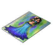 Belly Dancer Birthday-kaarten Notitieboek (Linkerzijde)