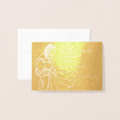 Belly Dancer Quote Dance elke dag Folie Kaarten (Voorkant met envelop)