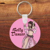 Belly Dancer Sleutelhanger (Voorkant)