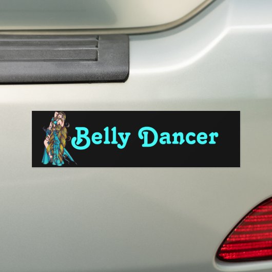 Belly Dancer Sticker (Op auto)