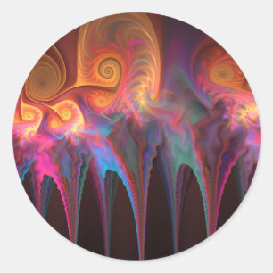 Belly Dancers Ronde Sticker