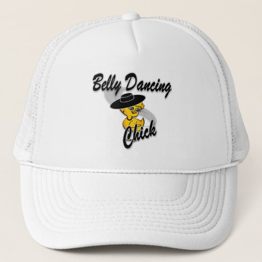 Belly Dancing Chick #4 Trucker Pet (Voorkant)