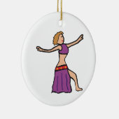 Belly Dancing Keramisch Ornament (Rechts)