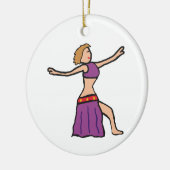 Belly Dancing Keramisch Ornament (Links)