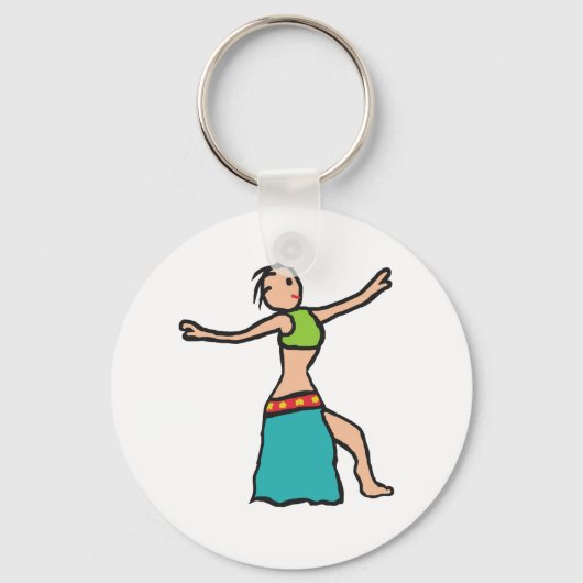 Belly Dancing Sleutelhanger (Voorkant)