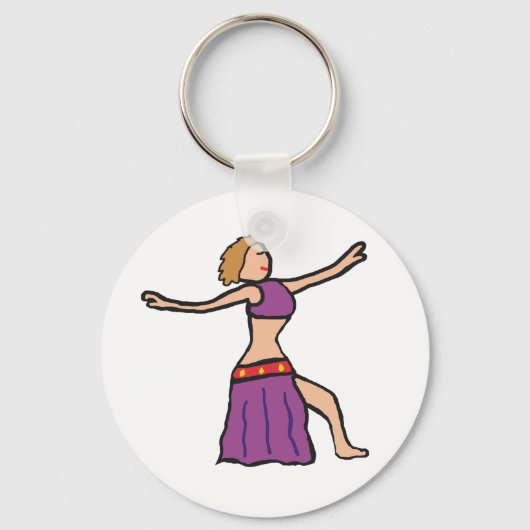 Belly Dancing Sleutelhanger (Voorkant)