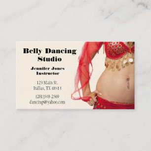 Belly Dancing Visitekaartje