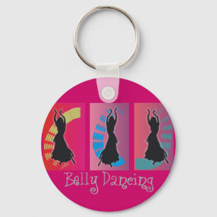 Belly Dansende Art Gifts Sleutelhanger