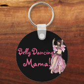 Belly Dansende mama! Sleutelhanger (Voorkant)
