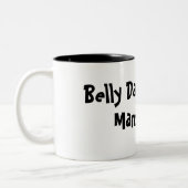 Belly Dansende mama! Tweekleurige Koffiemok (Links)