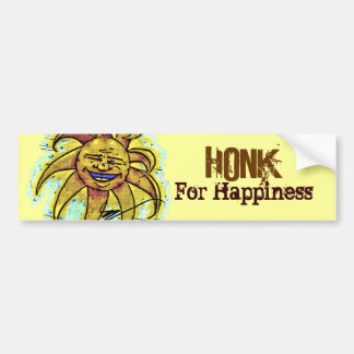Belly Laugh Cartoon Bumpersticker