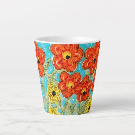 Belly Laugh Latte Lovitude Cup Latte Mok (Voorkant)