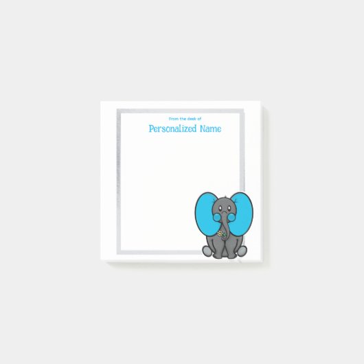 Belly Phant Gray Post-it® Notes (Voorkant)