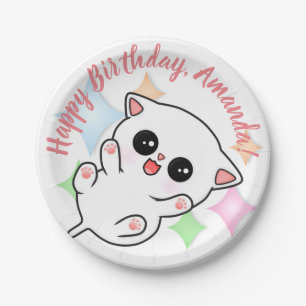 Belly Rub Time Kitten Papieren Bordje