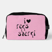 Bellydance "I Love Raqs Sharqi" Maquiller le sac (Verso)