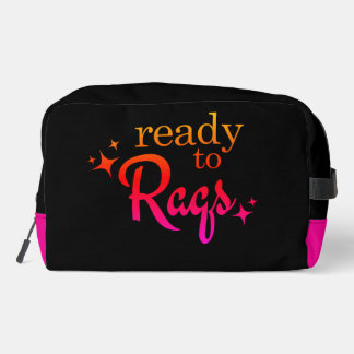 Bellydance "Klaar om te Raqs" Make-up Bag Toilettasje