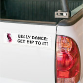 Bellydans Bumpersticker (Op Truck)