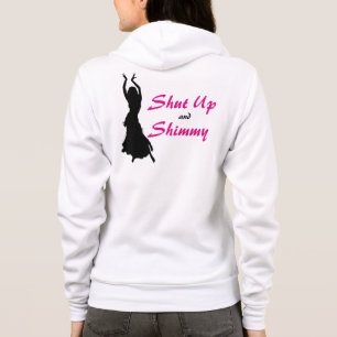 Bellydans Zip-Up Hoodie, Amerikaanse Apparel Hoodie