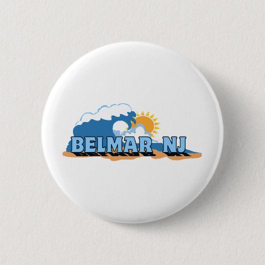 Belmar. Ronde Button 5,7 Cm (Voorkant)
