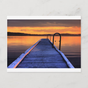 Belmont Baths Jetty Briefkaart