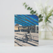 Belmont Blue Line Chicago Briefkaart (Staand voorkant)