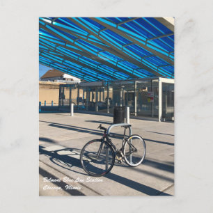 Belmont Blue Line Chicago Briefkaart
