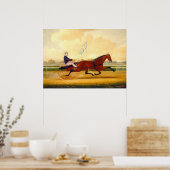 Belmont Driving Park - C Humphreys Fine Art Poster (Keuken)