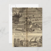 Belmont Nail Works, Wheeling Briefkaart (Voorkant / Achterkant)