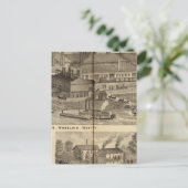 Belmont Nail Works, Wheeling Briefkaart (Staand voorkant)