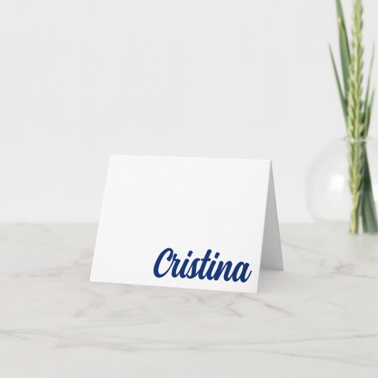 Belmont University gepersonaliseerde dank-u-Kaart Bedankkaart (Voorkant)