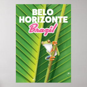 Belo Horizonte, Braziliaanse reisposter Poster
