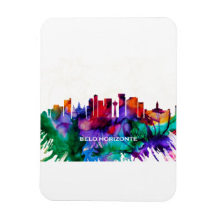 Belo Horizonte Skyline Magneet