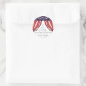 Belofte van Trouw Ronde Stickers (Tas)